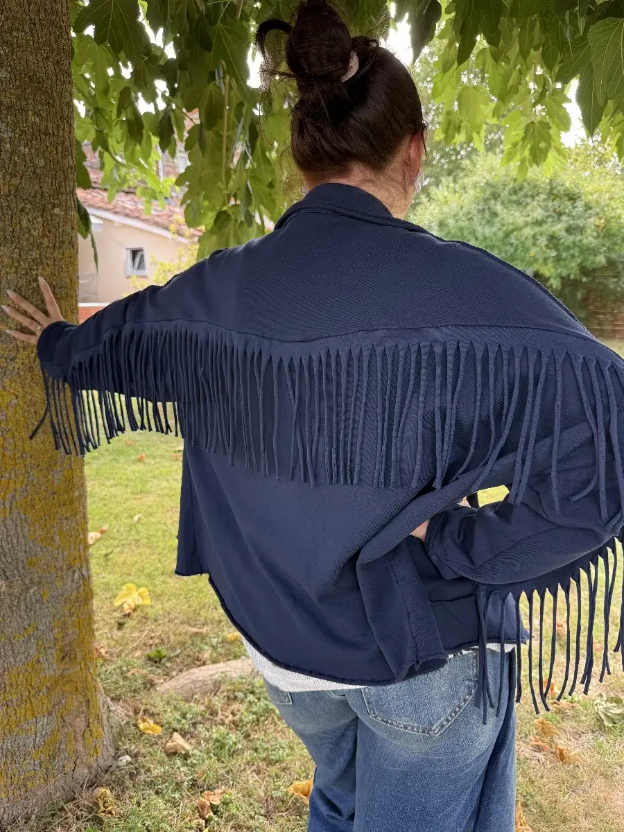 Veste à Franges