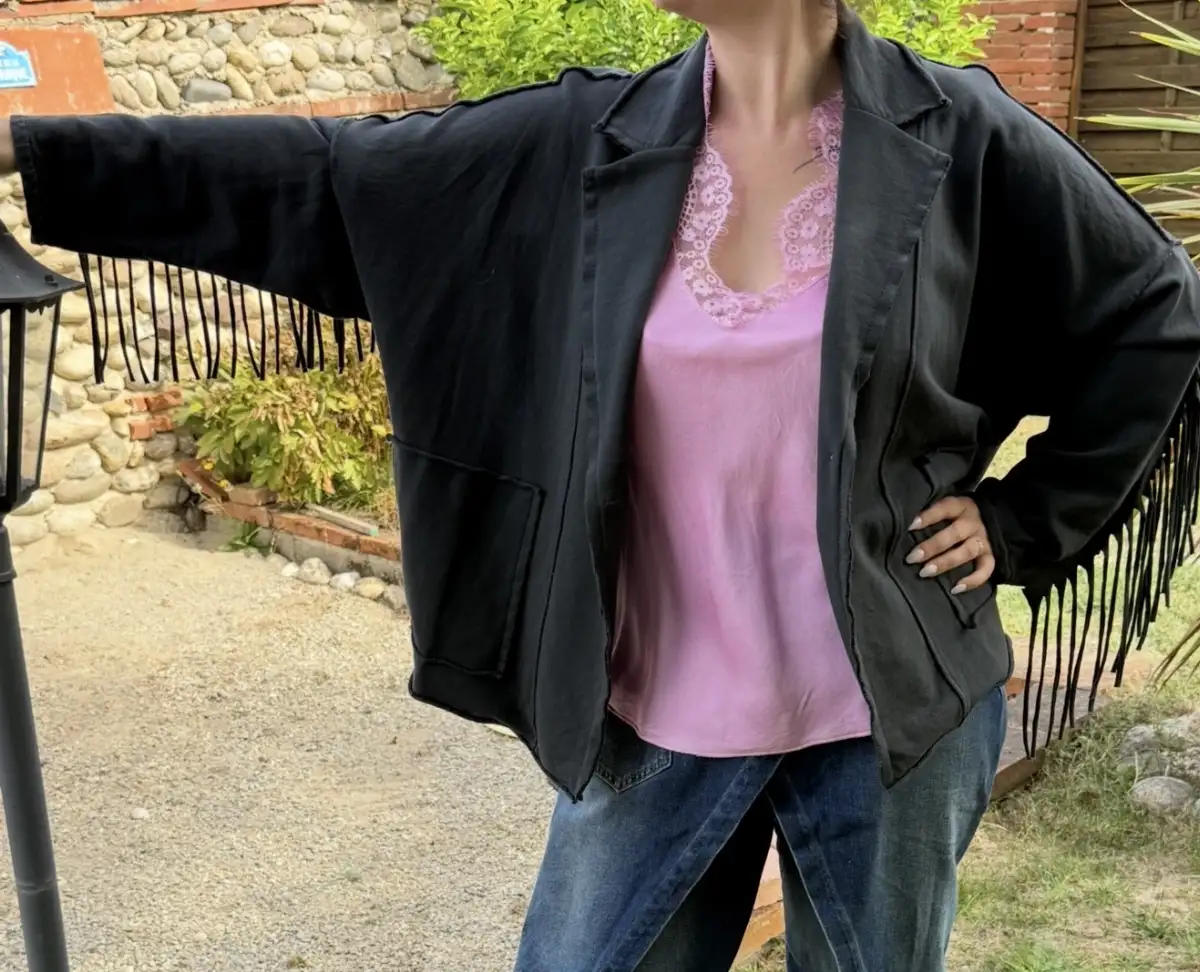 Veste à Franges