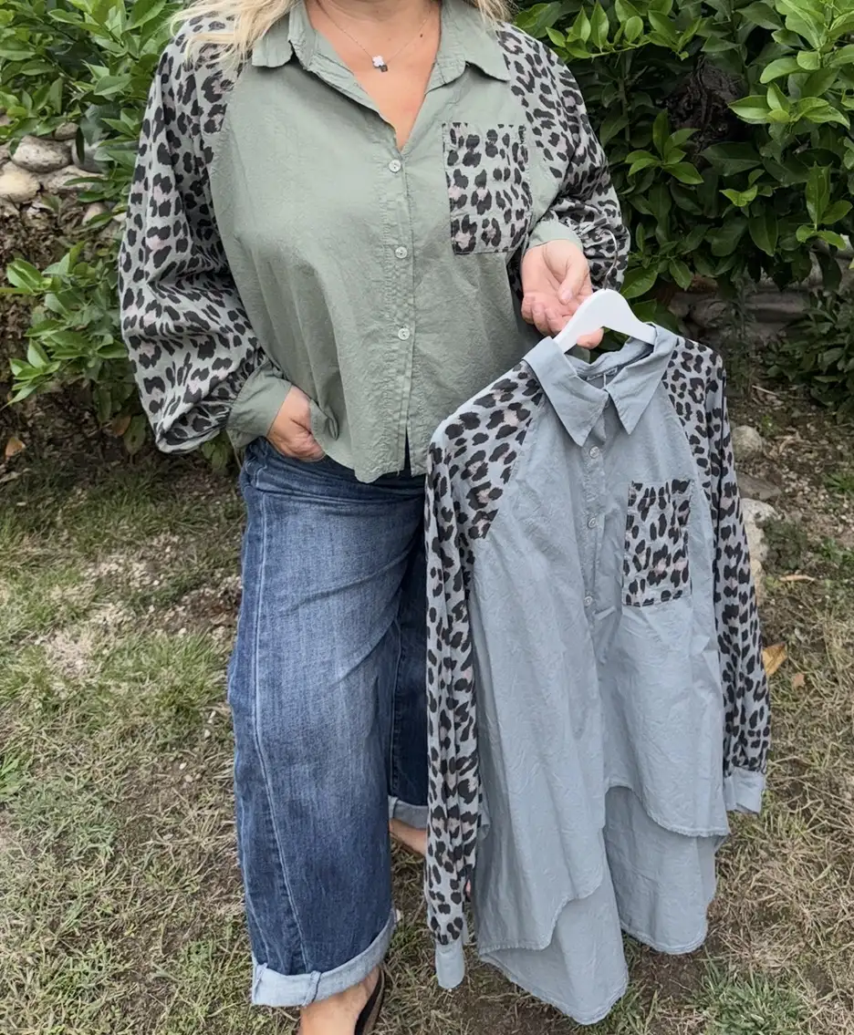 CHEMISE LEOPARD