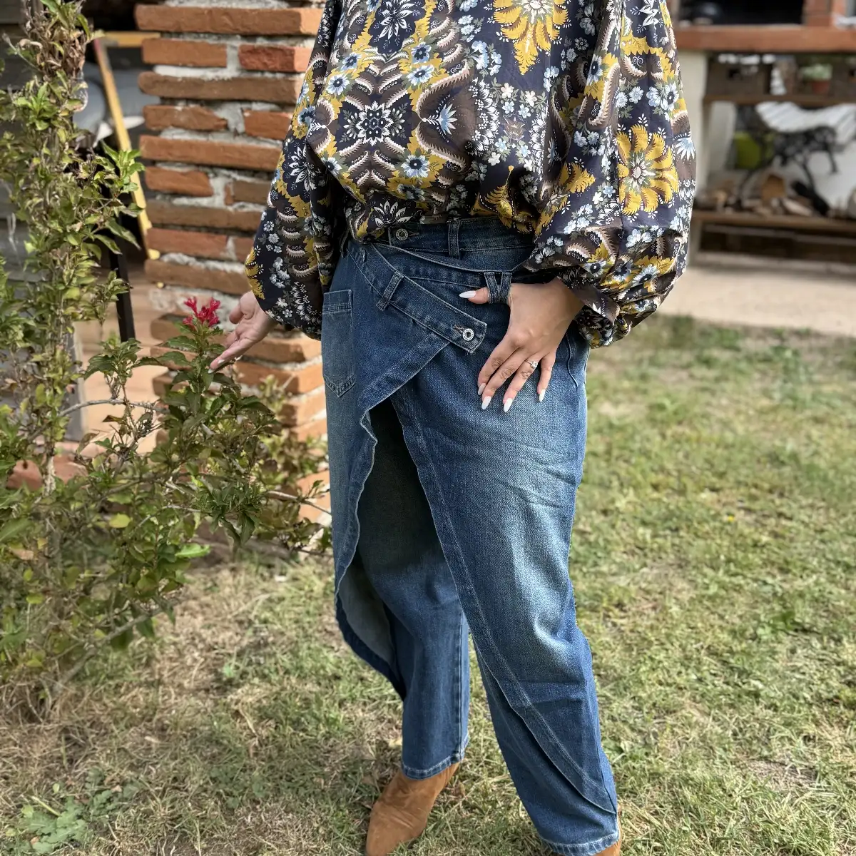 JEANS STONE  S.WOMAN A PAN SUPERPOSES