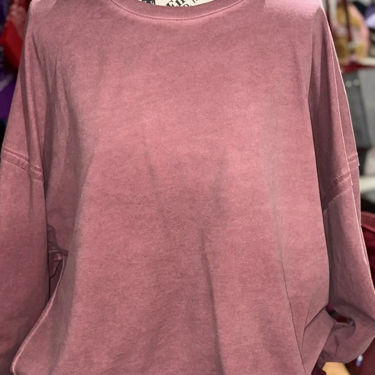 SWEAT OVERSIZE  DELAVE COTON "SMILE"
