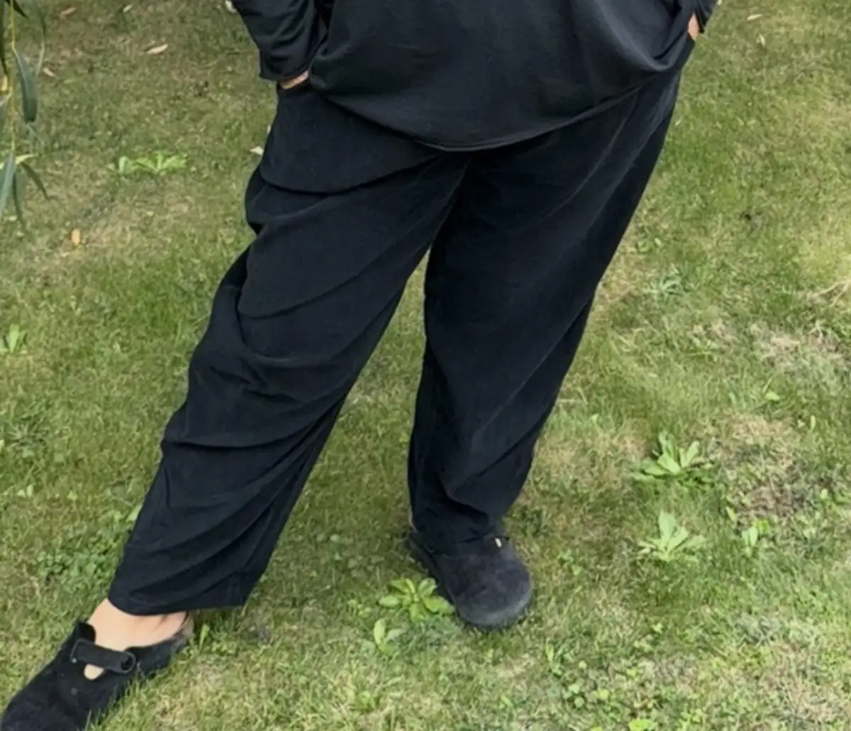 PANTALON VELOURS COTELE COUPE BALLON